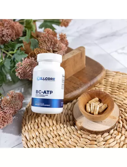 CELLCORE BC-ATP / ВС-АТФ ПІДТРИМКА ТА ОПТИМІЗАЦІЯ ФУНКЦІЇ МІТОХОНДРІЙ 120 КАПСУЛ, фото 6 від магазину біодобавок nutrido.shop