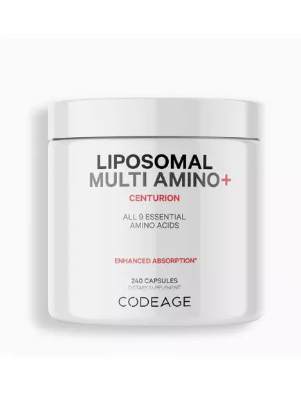 CODEAGE LIPOSOMAL MULTI AMINO / ЛІПОСОМАЛЬНІ НЕЗАМІННІ АМІНОКИСЛОТИ 240 КАПСУЛ від магазину біодобавок nutrido.shop
