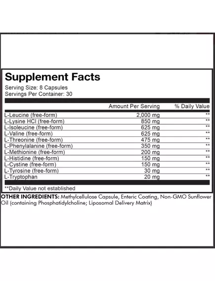 CodeAge Liposomal Multi Amino / Липосомальные незаменимые аминокислоты 240 капсул, фото 2 в магазине биодобавок nutrido.shop