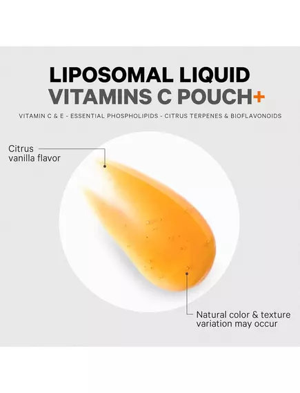 CODEAGE LIPOSOMAL LIQUID VITAMIN C POUCH / ЛІПОСОМАЛЬНИЙ ВІТАМІН C 1000 МГ 32 САШЕ, фото 4 від магазину біодобавок nutrido.shop