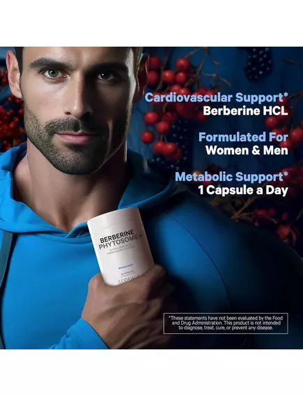 CodeAge Berberine Phytosome+ / Берберин HCL та альфа-ліпоєва кислота 60 капсул, фото 8 від магазину біодобавок nutrido.shop