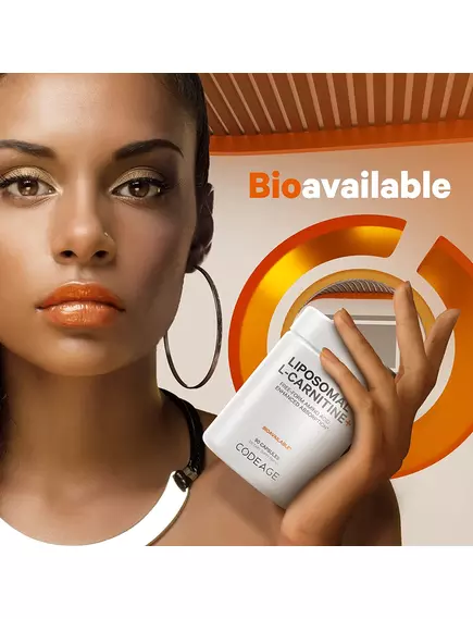 CODEAGE LIPOSOMAL L-CARNITINE / ЛІПОСОМАЛЬНИЙ L-КАРНІТИН 90 КАПСУЛ, фото 7 від магазину біодобавок nutrido.shop