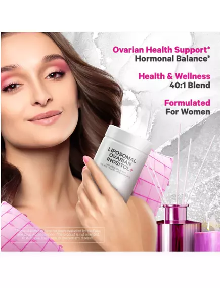 CodeAge Liposomal Ovarian Inositol / Ліпосомальний інозитол здоров'я яєчників 120 капсул, фото 5 від магазину біодобавок nutrido.shop