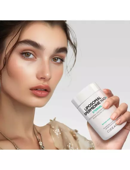 CodeAge Liposomal Spermidine NAD+ / Ліпосомальний спермідин 500 мг NAD+ 30 капсул, фото 5 від магазину біодобавок nutrido.shop