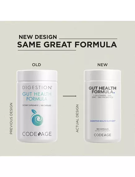 CODEAGE GUT HEALTH FORMULA / ФОРМУЛА ЗДОРОВ'Я КИШКІВНИКА 180 КАПСУЛ, фото 3 від магазину біодобавок nutrido.shop