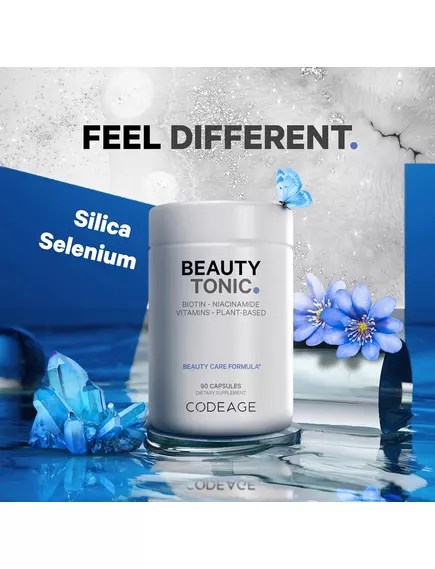 CODEAGE BEAUTY TONIC COLLAGEN BUILDER / ТОНІК КРАСИ З БІОТИНОМ 90 КАПСУЛ, фото 3 від магазину біодобавок nutrido.shop