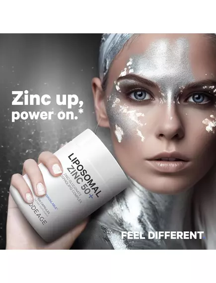 CODEAGE LIPOSOMAL ZINC / ЛІПОСОМАЛЬНИЙ ЦИНК 50 МГ 100 КАПСУЛ, фото 5 від магазину біодобавок nutrido.shop