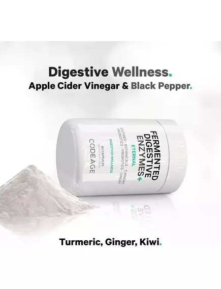 CodeAge Fermented Digestive Enzymes / Ферментированные пищеварительные энзимы 90 капсул, фото 6 в магазине биодобавок nutrido.shop
