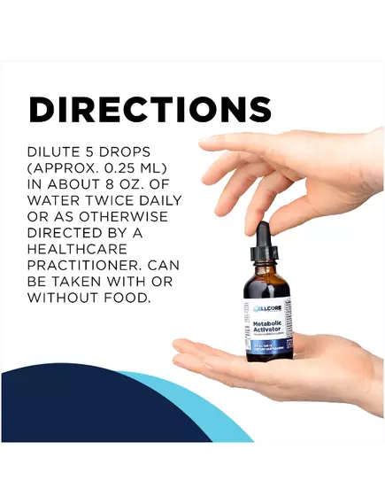 CellCore Metabolic Activator / Поддержка метаболизма, щитовидной железы и митохондрий 59 мл, фото 5 в магазине биодобавок nutrido.shop