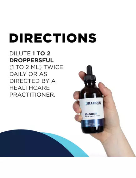 CELLCORE IS-BORR / ПІДТРИМКА ІМУННОЇ СИСТЕМИ ДЛЯ БОРОТЬБИ З БАКТЕРІЯМИ, ЩО ВИКЛИКАЮТЬ ЛАЙМ 120 МЛ, фото 5 від магазину біодобавок nutrido.shop