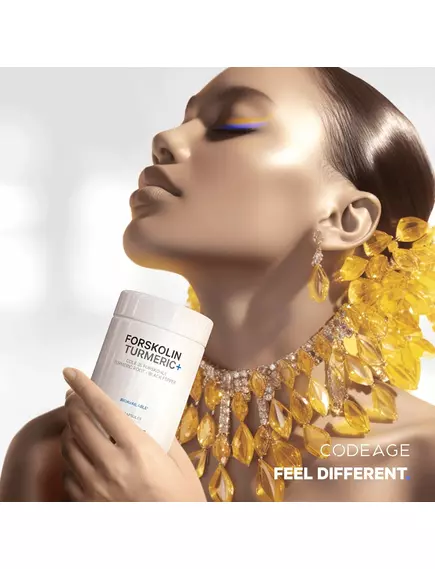 CODEAGE FORSKOLIN TURMERIC / ОРГАНІЧНИЙ КУРКУМІН 90 КАПСУЛ, фото 7 від магазину біодобавок nutrido.shop