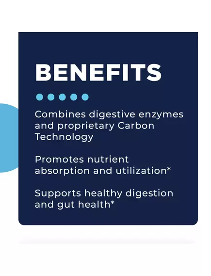 CellCore CT-Zyme / Смесь 11 пищеварительных ферментов 120 капсул, фото 5 в магазине биодобавок nutrido.shop