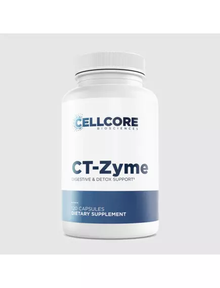 CELLCORE CT-ZYME / СУМІШ 11 ТРАВНИХ ФЕРМЕНТІВ 120 КАПСУЛ від магазину біодобавок nutrido.shop