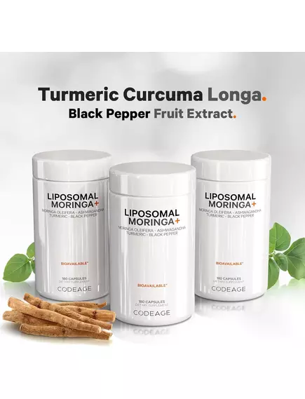 CodeAge Liposomal Moringa / Ліпосомальна моринга для детоксу та антиоксидантної підтримки 180 капсул, фото 6 від магазину біодобавок nutrido.shop