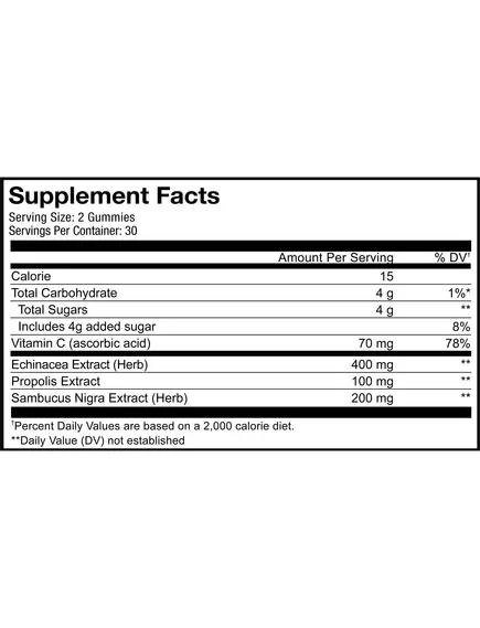CODEAGE IMMUNITY GUMMIES / ЖУВАЛЬНІ ВІТАМІНИ ДЛЯ ІМУНІТЕТУ 60 ШТ, фото 2 від магазину біодобавок nutrido.shop