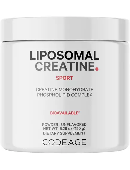 CodeAge Liposomal Creatine / Ліпосомальний порошок креатину 151,5 г від магазину біодобавок nutrido.shop