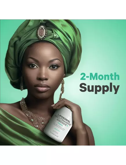 CodeAge Liposomal Nicotinamide Riboside+ / Ліпосомальний нікотинамід рибозид 60 капсул, фото 7 від магазину біодобавок nutrido.shop