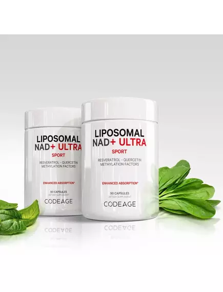 CODEAGE LIPOSOMAL NAD+ ULTRA / ЛІПОСОМАЛЬНИЙ НАД+ УЛЬТРА ДЛЯ ПІДТРИМКИ ЗДОРОВОГО СТАРІННЯ 90 КАПСУЛ, фото 8 від магазину біодобавок nutrido.shop