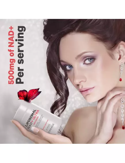CODEAGE LIPOSOMAL NAD+ ULTRA / ЛІПОСОМАЛЬНИЙ НАД+ УЛЬТРА ДЛЯ ПІДТРИМКИ ЗДОРОВОГО СТАРІННЯ 90 КАПСУЛ, фото 2 від магазину біодобавок nutrido.shop