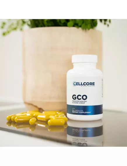 CellCore GCO / Здоровый уровень сахара в крови 90 капсул, фото 5 в магазине биодобавок nutrido.shop