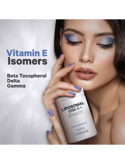 CODEAGE LIPOSOMAL DIM-E / ЛІПОСОМАЛЬНИЙ ДІМ + ВІТАМІН Е 120 КАПСУЛ, фото 4 від магазину біодобавок nutrido.shop