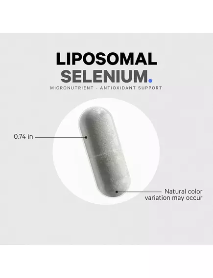 CODEAGE LIPOSOMAL SELENIUM / СЕЛЕНОМЕТІОНІН (СЕЛЕН) ЛІПОСОМАЛЬНИЙ 180 КАПСУЛ, фото 3 від магазину біодобавок nutrido.shop