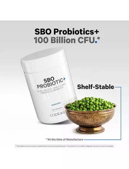 CODEAGE SBO PROBIOTIC + 100 BILLION CFUS / ГРУНТОВІ ПРОБІОТИКИ 100 МЛРД КУО 90 КАПСУЛ, фото 5 від магазину біодобавок nutrido.shop