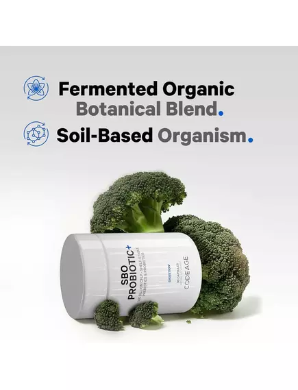 CODEAGE SBO PROBIOTIC + 100 BILLION CFUS / ГРУНТОВІ ПРОБІОТИКИ 100 МЛРД КУО 90 КАПСУЛ, фото 6 від магазину біодобавок nutrido.shop