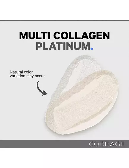 CodeAge Multi Collagen Peptides Powder Platinum / Пептиды коллагена обогащенные витаминами 326 г, фото 7 в магазине биодобавок nutrido.shop