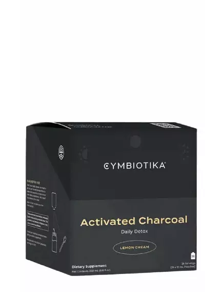 CYMBIOTIKA ACTIVATED CHARCOAL / АКТИВОВАНЕ ВУГІЛЛЯ СОРБЕНТ 26 САШЕ, фото 8 від магазину біодобавок nutrido.shop