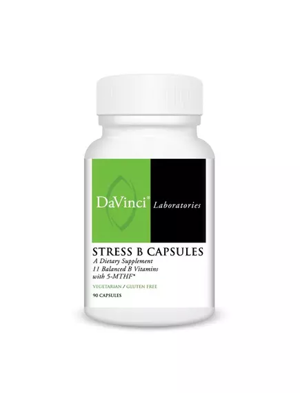 DaVinci Behavior Stress B Capsules / Комплекс вітамінів групи Б проти стресу 90 капсул в магазине биодобавок nutrido.shop