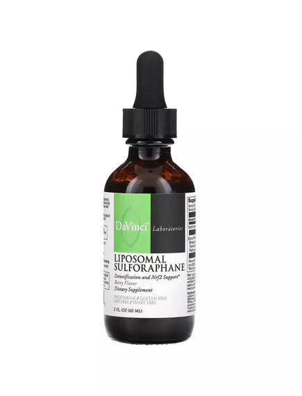 DaVinci Liposomal Sulforaphane / Ліпосомальний сульфорафан підтримка детоксу 60 мл в магазине биодобавок nutrido.shop