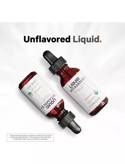 CodeAge Liquid Vitamin E+ / Ліпосомальний вітамін Е органік на МСТ олії 59,2 мл, фото 6 від магазину біодобавок nutrido.shop