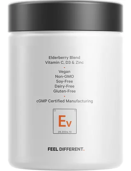 CodeAge Organic Black Elderberry Vitamins / Органическая черная бузина 90 капсул, фото 9 в магазине биодобавок nutrido.shop