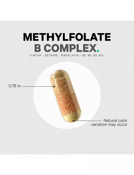 CODEAGE METHYLFOLATE B COMPLEX / МЕТИЛФОЛАТ Б КОМПЛЕКС З 5-MTHF120 КАПСУЛ, фото 8 від магазину біодобавок nutrido.shop