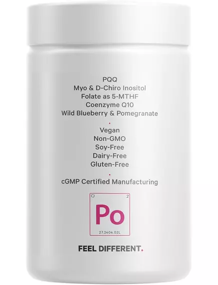 CodeAge PQQ Ovarian Harmony / Ліпосомальний комплекс з інозитолом для жіночого здоров'я 120 капсул 120 капсул, фото 8 від магазину біодобавок nutrido.shop