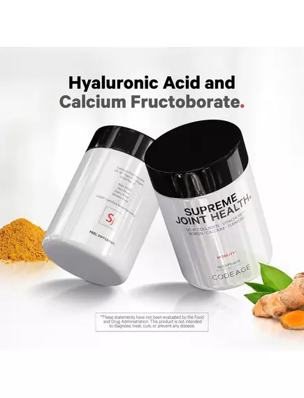 CODEAGE SUPREME JOINT HEALTH / КОМПЛЕКС ДЛЯ ЗДОРОВ'Я СУГЛОБІВ ІЗ КОЛАГЕНОМ 60 КАПСУЛ, фото 8 від магазину біодобавок nutrido.shop