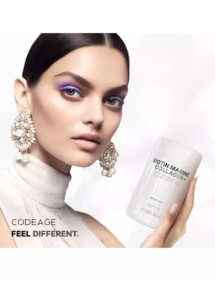 CodeAge Wild Caught Biotin Marine Collagen Peptides / Морской коллаген с биотином 120 капсул, фото 9 в магазине биодобавок nutrido.shop