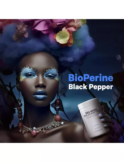 CODEAGE WILDCRAFTED SEA MOSS / СИРІ МОРСЬКІ ВОДОРОСТІ ДЛЯ ПІДТРИМКИ ЩИТОПОДІБНОЇ ЗАЛОЗИ 120 КАПСУЛ, фото 6 від магазину біодобавок nutrido.shop