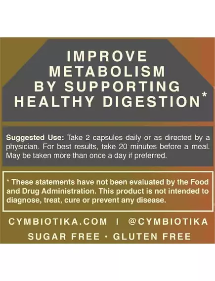 CYMBIOTIKA APPLE CIDER VINEGAR / ЯБЛУЧНИЙ ОЦЕТ ДЛЯ ЗДОРОВОГО ТРАВЛЕННЯ 60 КАПСУЛ, фото 3 від магазину біодобавок nutrido.shop