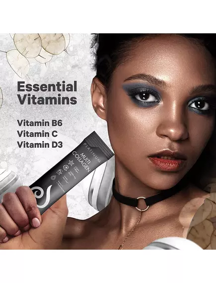 CodeAge Multi Collagen Peptides Powder Platinum / Пептиды коллагена, обогащенные витаминами 30 шт, фото 6 в магазине биодобавок nutrido.shop