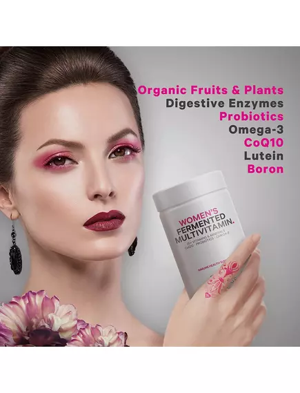 CODEAGE WOMEN’S DAILY MULTIVITAMIN / ЩОДЕННІ ФЕРМЕНТОВАНІ МУЛЬТИВІТАМІНИ ДЛЯ ЖІНОК 120 КАПС, фото 6 в магазині біодобавок nutrido.shop CODEAGE WOMEN’S DAILY MULTIVITAMIN / ЩОДЕННІ ФЕРМЕНТОВАНІ МУЛЬТИВІТАМІНИ ДЛЯ ЖІНОК 120 КАПС, фото 6 від магазину біодобавок nutrido.shop