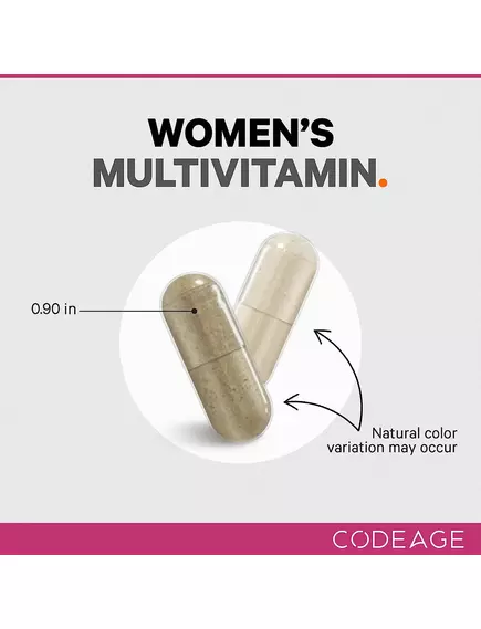 CODEAGE WOMEN’S DAILY MULTIVITAMIN / ЩОДЕННІ ФЕРМЕНТОВАНІ МУЛЬТИВІТАМІНИ ДЛЯ ЖІНОК 120 КАПС, фото 9 в магазині біодобавок nutrido.shop CODEAGE WOMEN’S DAILY MULTIVITAMIN / ЩОДЕННІ ФЕРМЕНТОВАНІ МУЛЬТИВІТАМІНИ ДЛЯ ЖІНОК 120 КАПС, фото 9 від магазину біодобавок nutrido.shop