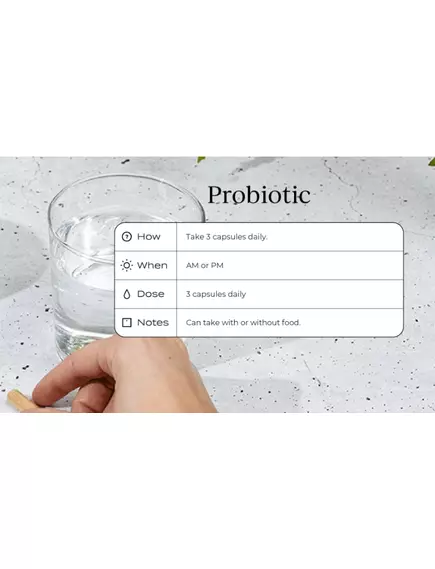 Cymbiotika Probiotic / Пробиотики 19 штаммов + пребиотики 90 капсул, фото 8 в магазине биодобавок nutrido.shop