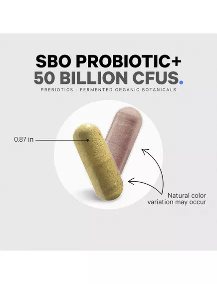 CODEAGE SBO PROBIOTIC + 50 BILLION CFU / ҐРУНТОВІ ПРОБІОТИКИ 50 МЛРД КУО 90 КАПСУЛ, фото 3 від магазину біодобавок nutrido.shop