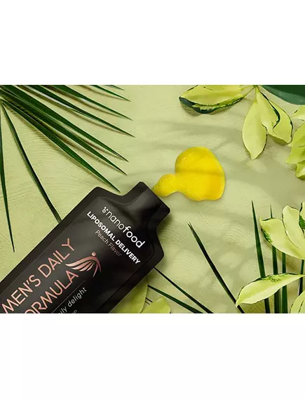 CODEAGE MEN'S DAILY MULTIVITAMIN LIPOSOMAL / ЩОДЕННІ МУЛЬТИВІТАМІНИ ДЛЯ ЧОЛОВІКІВ ЛІПОСОМАЛЬНІ 30 САШЕ, фото 3 від магазину біодобавок nutrido.shop