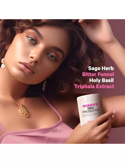 CODEAGE WOMEN'S SBO PROBIOTIC / ЖІНОЧИЙ ПРОБІОТИК 50 МЛРД КУО 60 КАПСУЛ, фото 8 від магазину біодобавок nutrido.shop