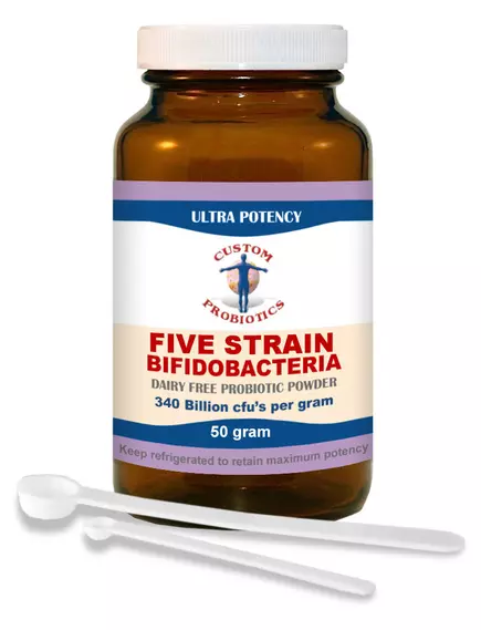 Custom probiotics Five Strain Bifidobacteria / Пять штаммов бифидобактерий 50 грамм, фото 4 в магазине биодобавок nutrido.shop