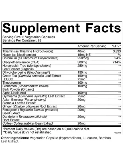 CYMBIOTIKA METABOLIC HEALTH / ПОКРАЩЕННЯ МЕТАБОЛІЗМУ ЖИРІВ І КОНТРОЛЬ АПЕТИТУ 84 КАПСУЛИ, фото 3 від магазину біодобавок nutrido.shop