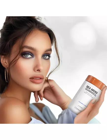 CodeAge Sea Moss Gummies / Ірландський морський мох 60 жувальних цукерок, фото 6 від магазину біодобавок nutrido.shop